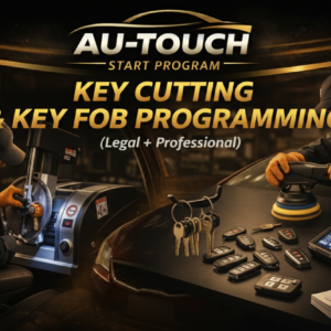 Automotive Key Cutting & Keyfob Programming — Full Course